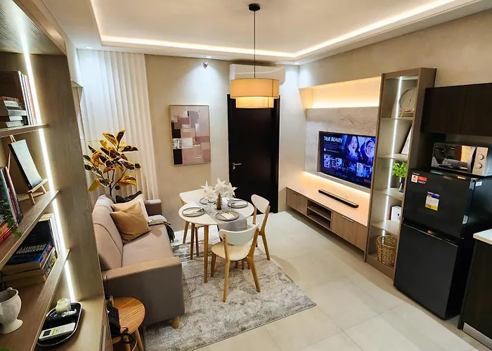 1 Bedroom Apartment In Aeon Towers I City Views I Free Wi-Fi, Gym And Pool