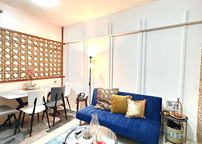 1-Br Suite With 2 Beds & Mountain Views In Aeon Towers Beside Abreeza Mall 100Mbps Wifi
